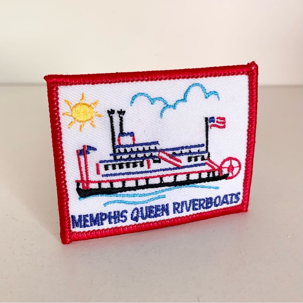 New vintage Memphis Queen Riverboats Patch